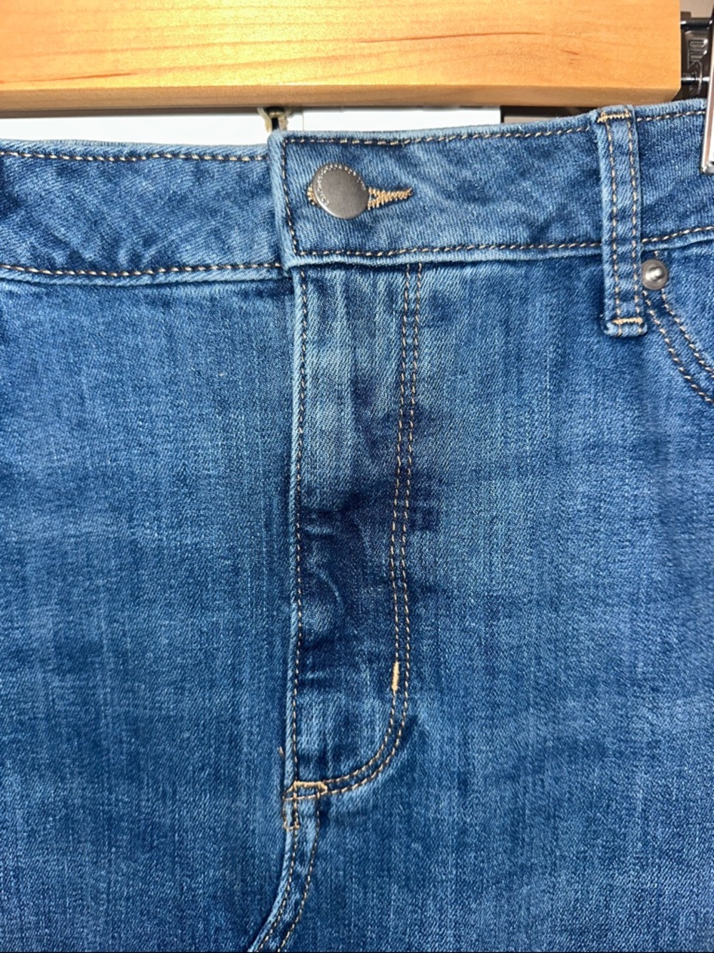 Sonoma Blue Denim Midi Skirt - Picture 4 of 12